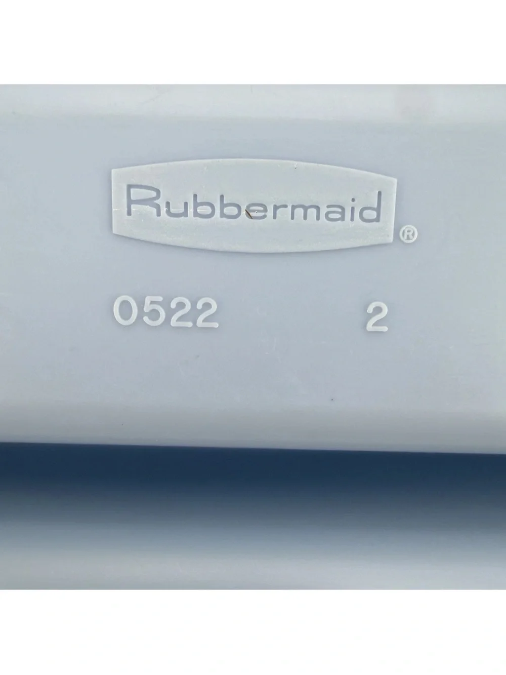 Vintage BLUE Rubbermaid Small Cutlery Silverware Flatware Tray Plastic 0522